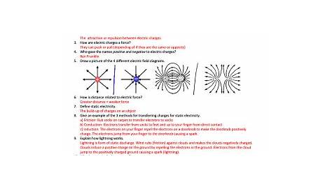 Electricity And Magnetism Study Guide 8th Grade Answer Key - Fill and