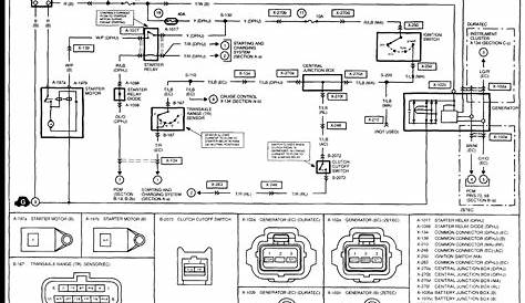 2001 Mazda Tribute Alternator Wiring Diagram - Wiring Diagram