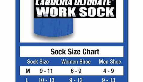 jefferies sock size chart