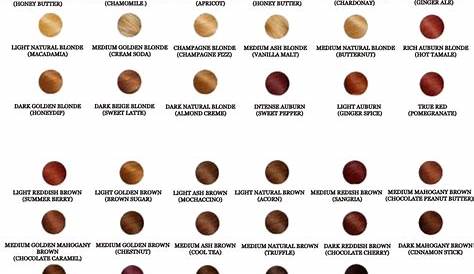 color sensation hair color chart hair color chart garnier hair color