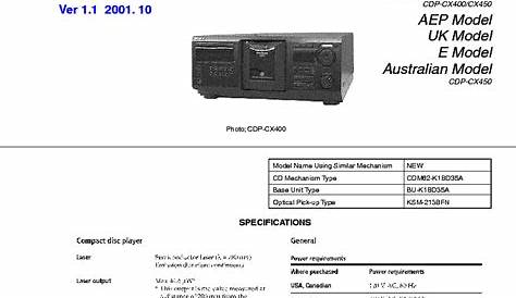sony cdp-cx400 manual
