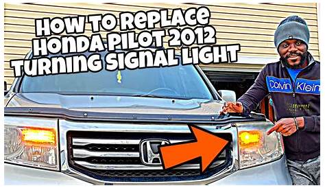How to Replace a 2012 Honda Pilot Front Turn Signal Light💡 - YouTube