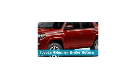 Toyota 4Runner Brake Rotors - Brake Disc - Detroit Axle DuraGo Centric
