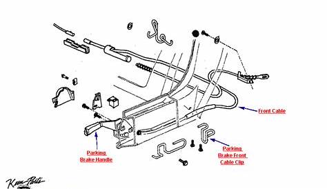 2004 chevy silverado emergency brake cable