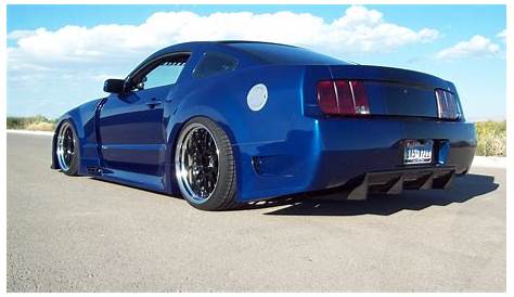 2006 ford mustang wide body kit