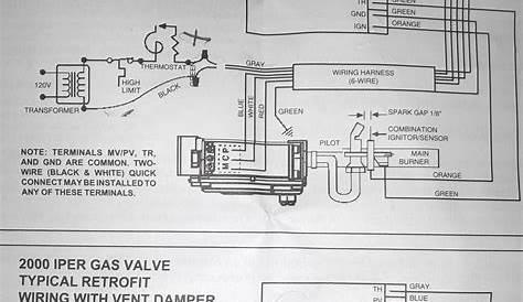 robertshaw gas valve wiring diagram