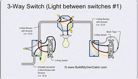 3 way switches wiring diagram