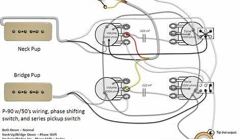 P90 Pickup Wiring Diagrams additionally Gibson Les Paul Junior Wiring