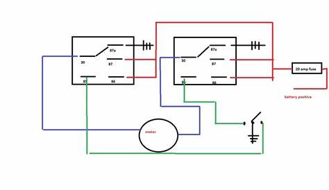 linear actuator circuit diagram