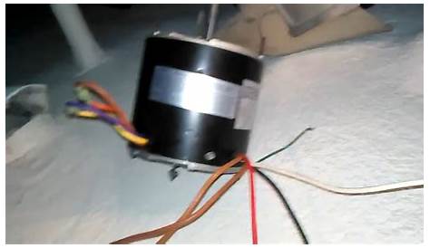 condensing fan motor wiring diagram