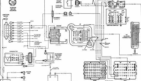 Ignition Switch Wiring Diagram Chevy Truck Chevy 1989 C1500 Truck