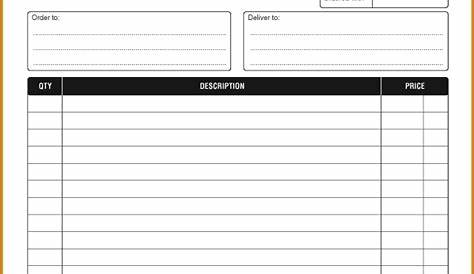 Free Printable Purchase Order | Template Business PSD, Excel, Word, PDF