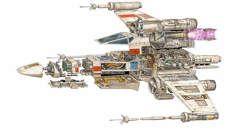 The Amazing Star Wars Vehicles and Location Cutaways by Hans Jenssen