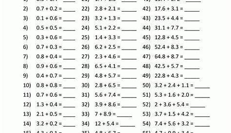 Fifth Grade Adding Fractions Worksheet Printable | Fractions