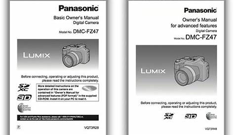 Panasonic FZ47 / FZ48 User Manual