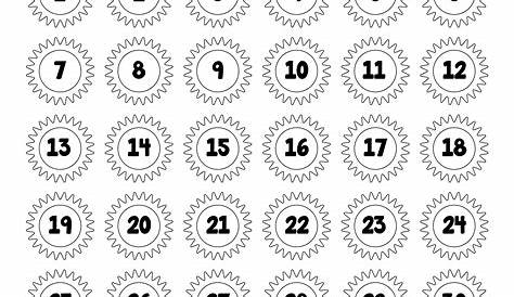 10 Best Printable Number Chart 1 30 PDF for Free at Printablee