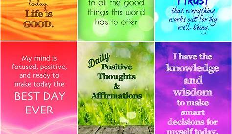 Positive Affirmation Cards for mom - give her a daily dose of happy