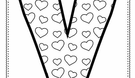 FREE Valentine's Day tracing and coloring prntable. #preschool #