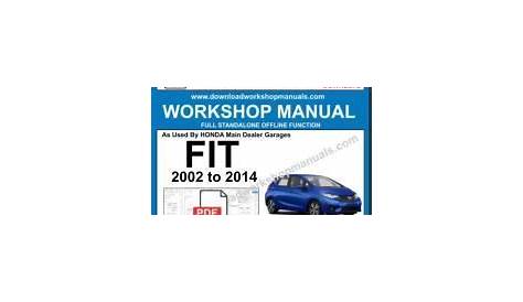 Honda Fit Service Manual Pdf