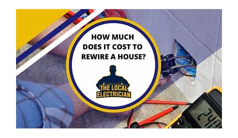 cost of rewiring a house uk