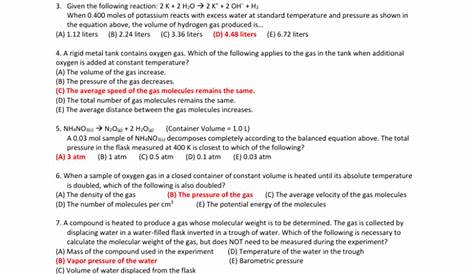 gas law simulation worksheet answers