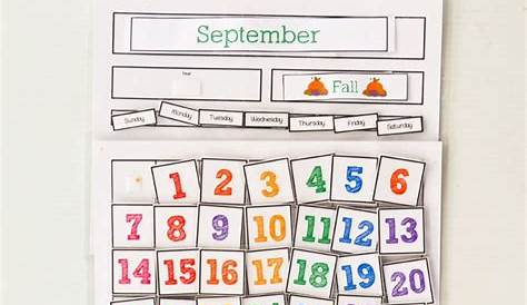 Interactive Calendar for Kids *UPDATED*