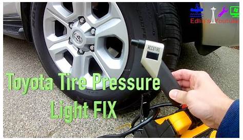 toyota 4runner tire pressure light