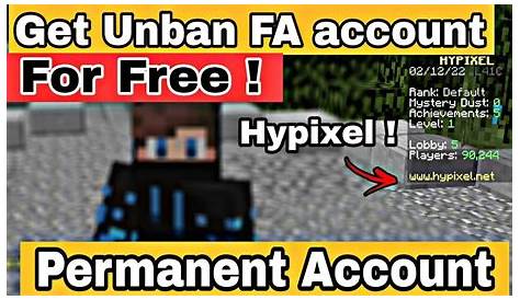 How to get Minecraft MFA Unbanned for Free |Insane Gamer - YouTube