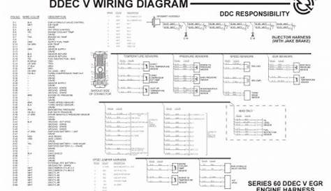Ddec Ii Wiring Harness Diagram Injector | Wiring Diagram Schematic Online
