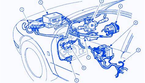 Saturn SL1 2001 Engine Electrical Circuit Wiring Diagram - CarFuseBox
