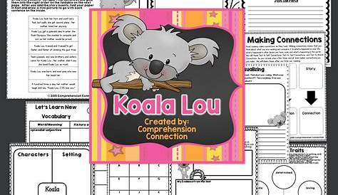 Koala Lou is a sweet book, and this *newly updated unit is perfect for