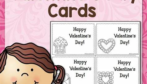 valentine's day cards printable for students