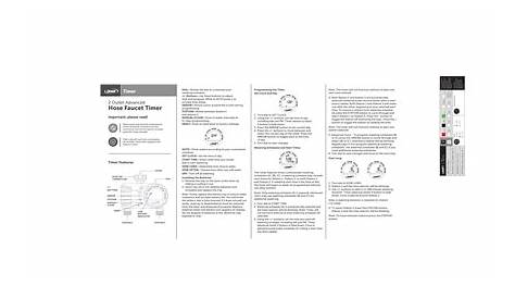 orbit 4 station timer manual pdf download