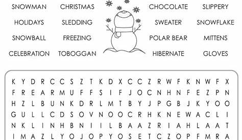 january word search free printable