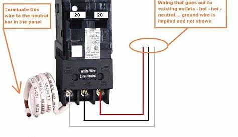 I am wiring a square d 50 amp gfci breaker for a hot tub. The bottom of