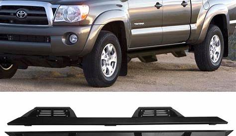 2007-2018 Toyota Tacoma Double Cab Ikon V2 Style Steel Running Boards