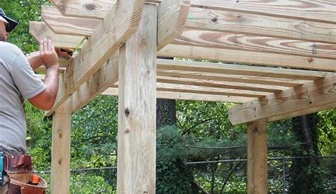 How To Build A Pergola Step By Step | TcWorks.Org