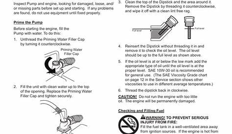 pacific hydrostar water pump manual