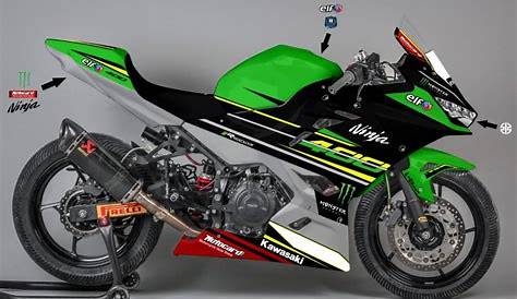 Painted Race Fairings Kawasaki Ninja 400 2018 2021 - MXPCRV11669