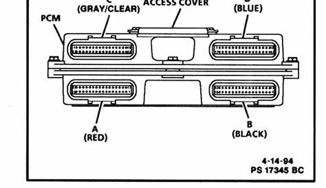95 z28 pcm wiring diagram