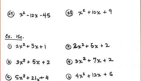 math algebraic expressions worksheet