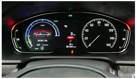 2019 Honda Accord Dashboard Display