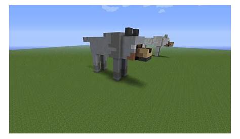 Tri Colored Wolf Statues Minecraft Map