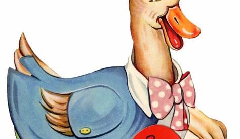 vintage valentine - an adult duck dressed to the 9's My Funny Valentine