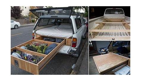 Toyota Tacoma With A Bed And Drawer System | iCreatived