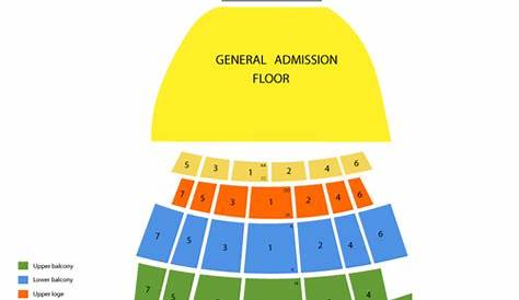 warfield theater seating chart