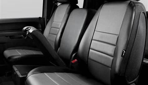 For Toyota Tundra 07-13 Fia LeatherLite Series 1st Row Black & Gray