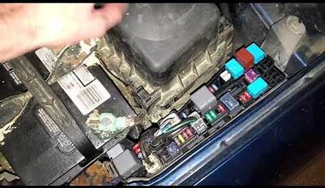 2007 Toyota Corolla AC Relay and Fuse Location - YouTube