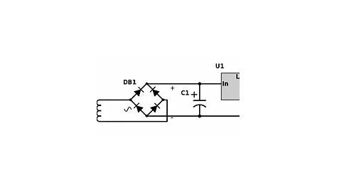 simple power supply circuit diagram