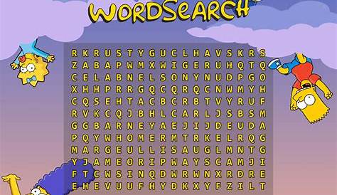 puzzles word search printable